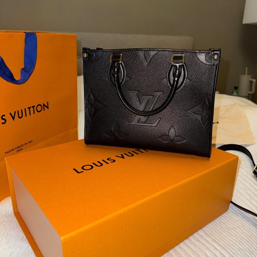 Louis Vuitton OnTheGo PM Black Empriente